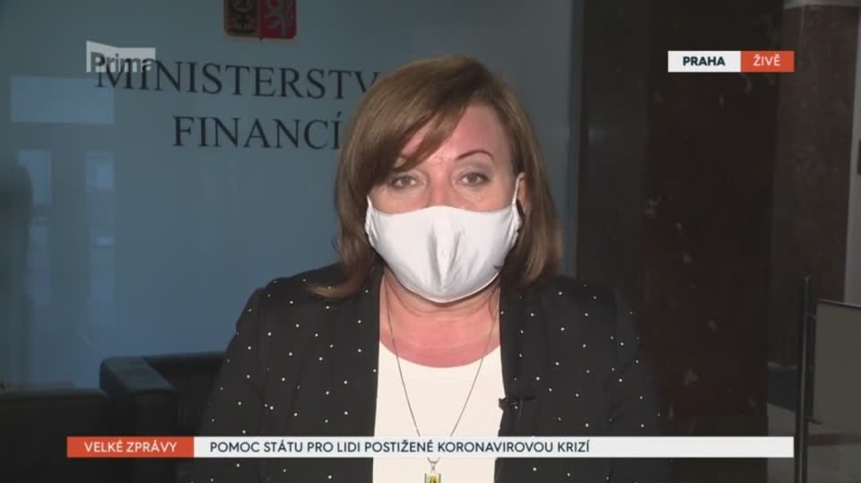 17.04. 2020 VELKÉ ZPRÁVY: POMOC STÁTU PRO LIDI POSTIŽENÉ KORONAVIROVOU KRIZÍ